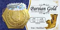 سکه پارسیان - عیار 750 - وزن 1/100- 1/100سوت